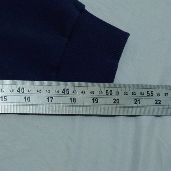 Vintage Umbro Tracksuit Jacket Men's Extra Large Long Sleeve Full Zip Blue - Picture 12 of 12